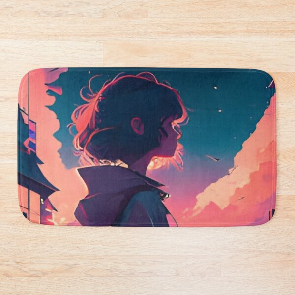 Item preview, Premium AI Image  anime girl lofi style illustration designed and sold by MalakShams.