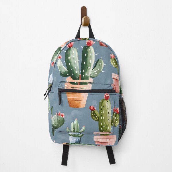 Item preview, Seamless pattern of Cute Cacti Garden watercolour designed and sold by LikeAbleShop.