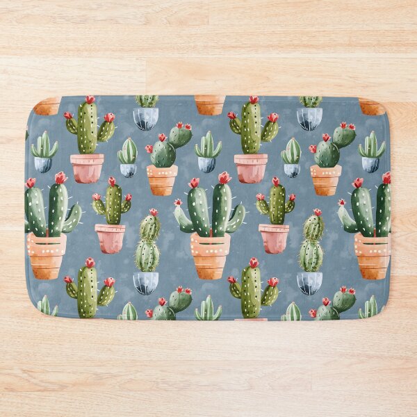 Item preview,  Seamless pattern of Cute Cacti Garden watercolour designed and sold by LikeAbleShop.