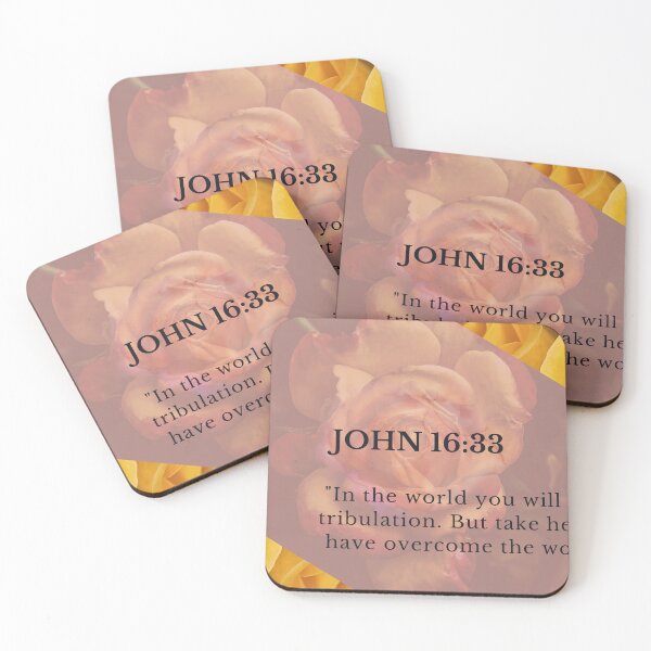 Item preview, John 16:33 designed and sold by Cuteenhle.