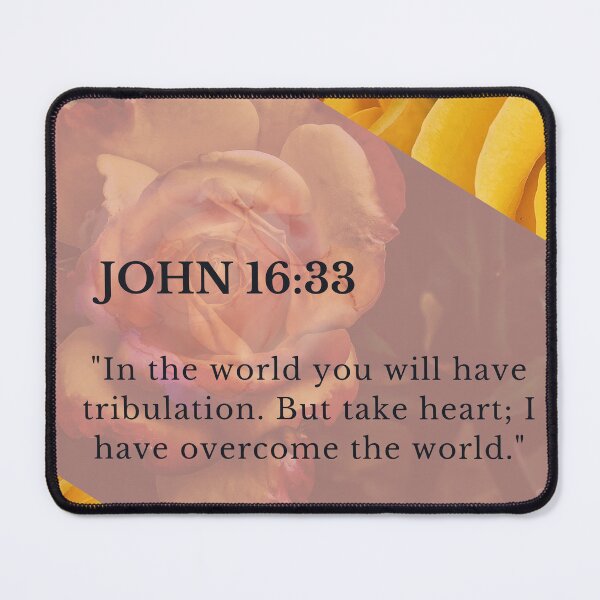 Item preview, John 16:33 designed and sold by Cuteenhle.
