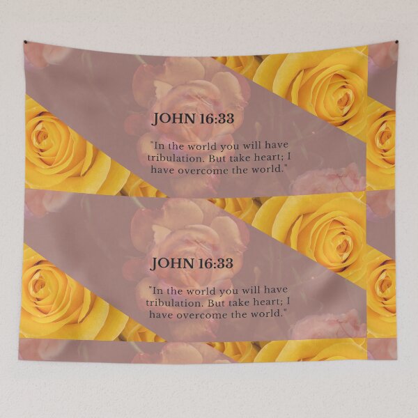 Item preview, John 16:33 designed and sold by Cuteenhle.