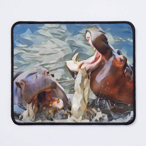 Item preview, Hippos Fighting designed and sold by Heathermarie321.