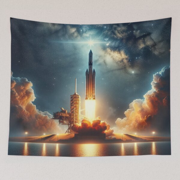 Item preview, Launch into the Stars designed and sold by FIYARO.