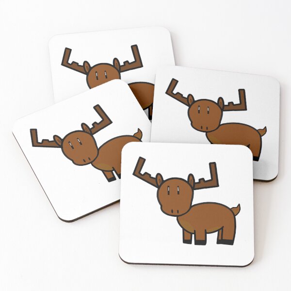 Item preview, Cute Moose Cartoon designed and sold by iceburg98.