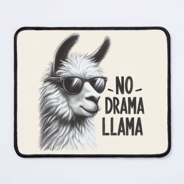 Item preview, Cool Sunglasses Llama Illustration designed and sold by RuyaFab.