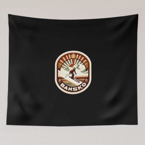 Item preview, Bansko Golden Age Ski Resort Funny Gifts designed and sold by BadhbhArt.