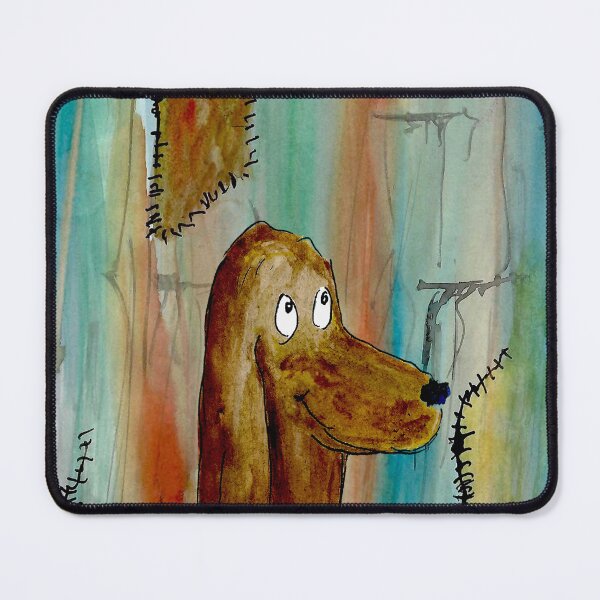 Item preview, Cute Dozy patchwork dog Labrador / working cocker spaniel dog designed and sold by iancoppack.