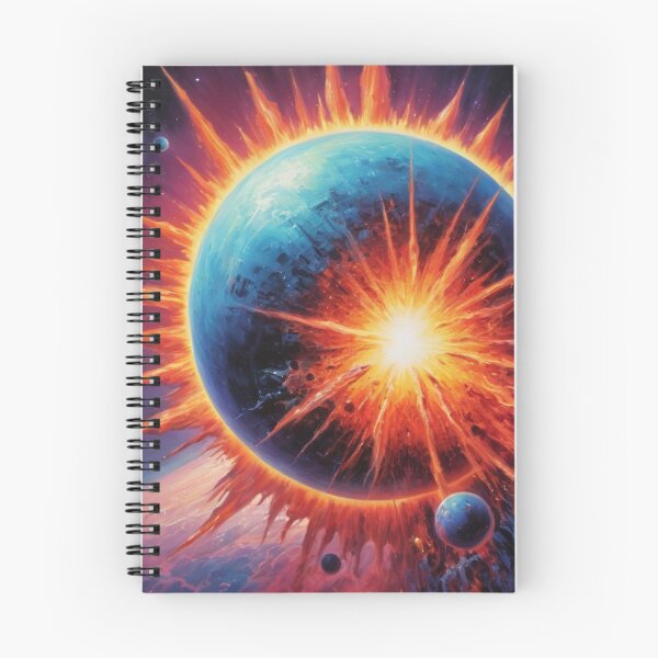 Item preview, Discover colorful exploding planets in the wonderful space world designed and sold by Great-store4U.