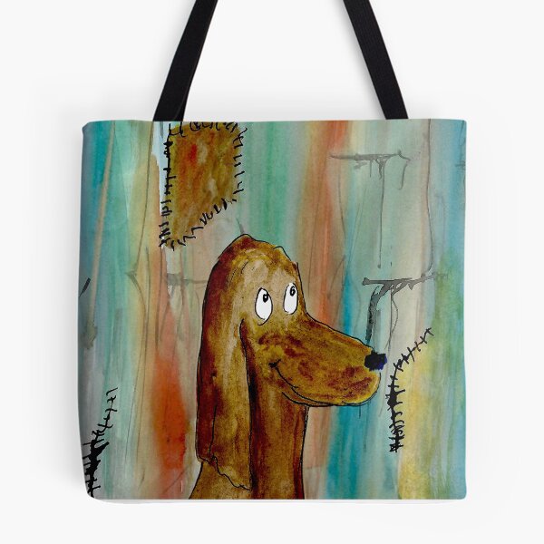 Item preview, Cute Dozy patchwork dog Labrador / working cocker spaniel dog designed and sold by iancoppack.