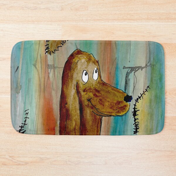 Item preview, Cute Dozy patchwork dog Labrador / working cocker spaniel dog designed and sold by iancoppack.