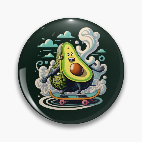 Artikelvorschau, Avocado-Skaten entworfen und verkauft von SidTastic .