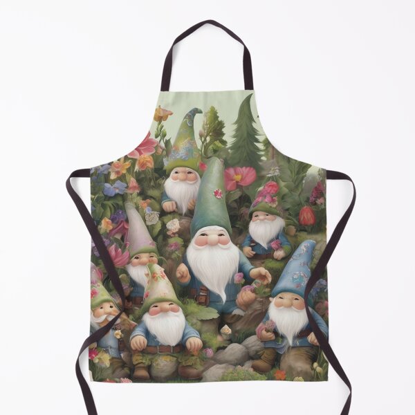 Item preview, Spring Gnome In Garden designed and sold by Tamas Das.