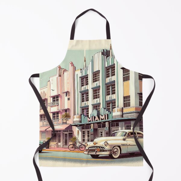 Item preview, Vintage Miami Art Deco Elegance designed and sold by FIYARO.