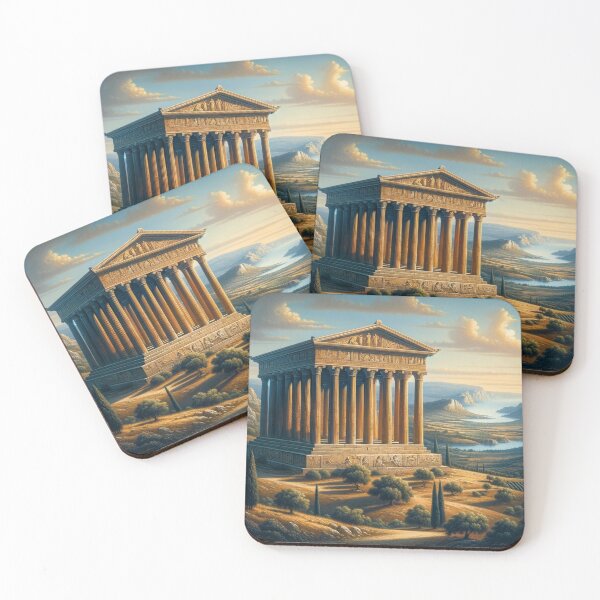 Item preview, Greek Temple Elegance designed and sold by BestArtByArvind.