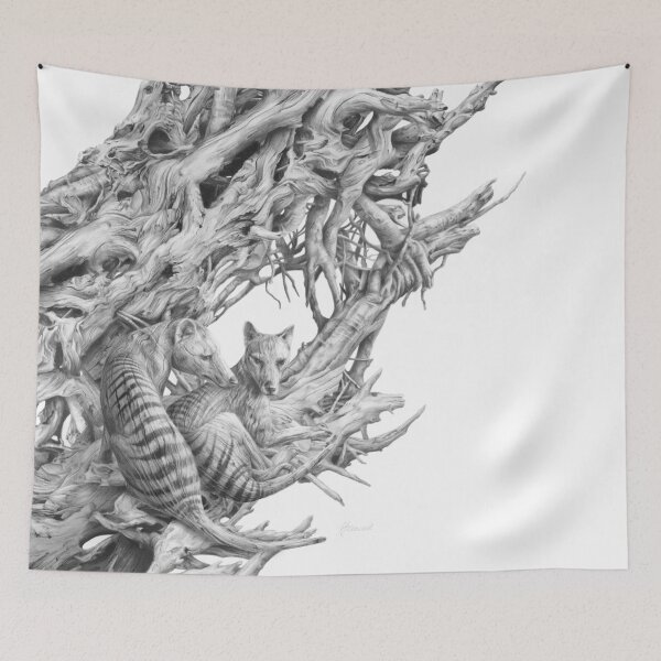 Item preview, Tasmanian Tiger Driftwood designed and sold by Fiona Francois.