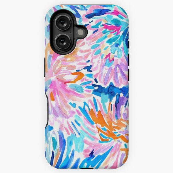 Aperçu de l'œuvre Blue Multicolor Watercolor Design  créée et vendue par avastravels.