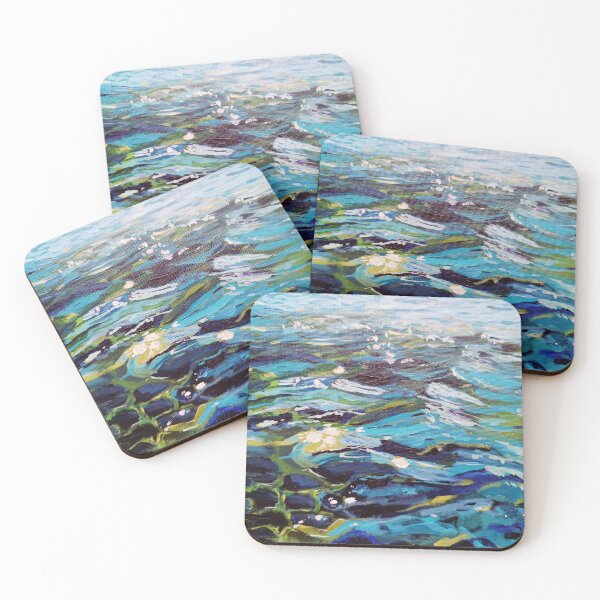 Item preview, Waves reflection of light, seascape, vacation designed and sold by Myartspace.