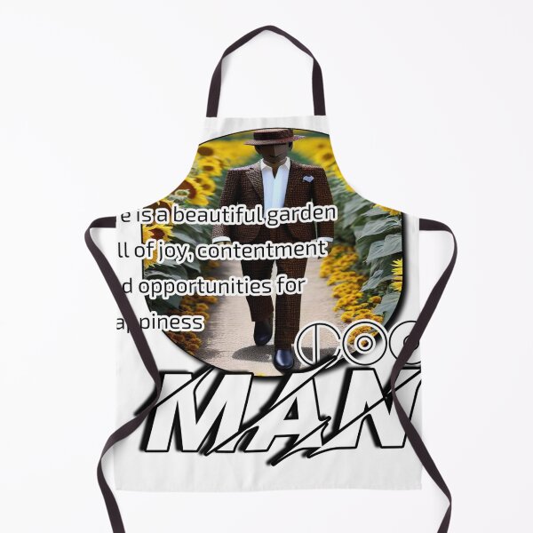 Item preview, Cardboard man walking around in a sunflower field designed and sold by Ibrahimhema5.