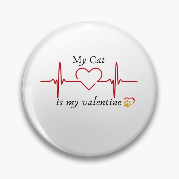 Item preview, My cat is my valentine designed and sold by Creativedsigna.
