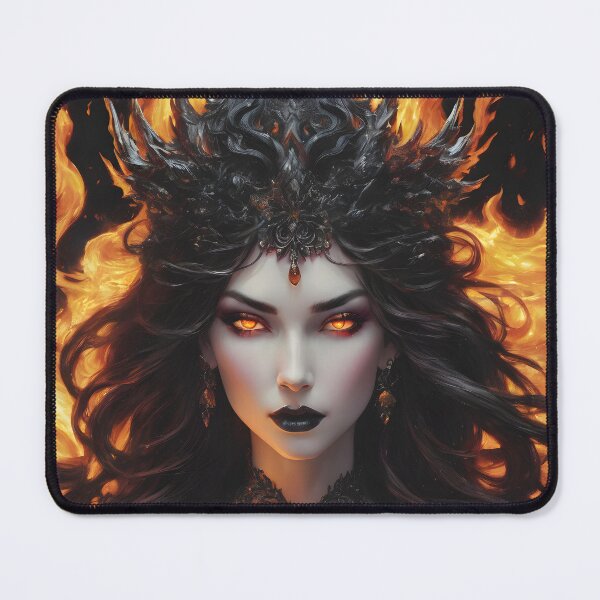 Item preview, Inferno, dark goddess of Hell designed and sold by Spooky Witch Dream.