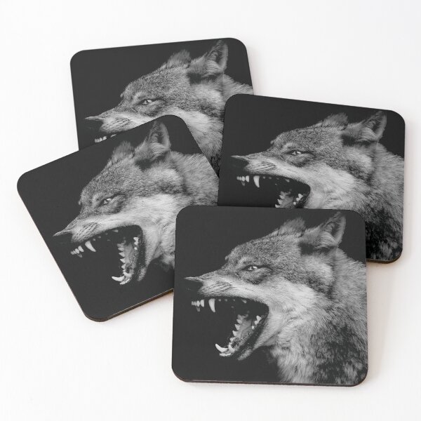 Item preview, Animal portaits _ wolf designed and sold by Nanika-akimoto.