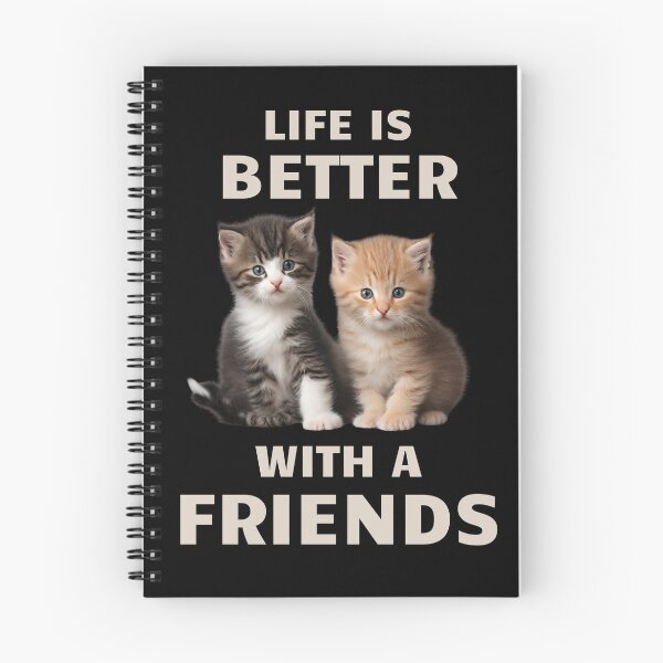 Item preview, Cat friends designed and sold by CarolaDesign.