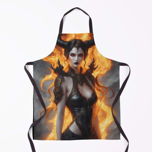 Item preview, Inferno, dark goddess of Hell designed and sold by Spooky Witch Dream.