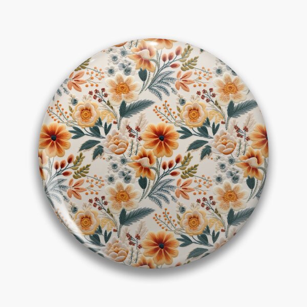 Item preview, Fall Floral Embroidery Texture designed and sold by Studio2315.