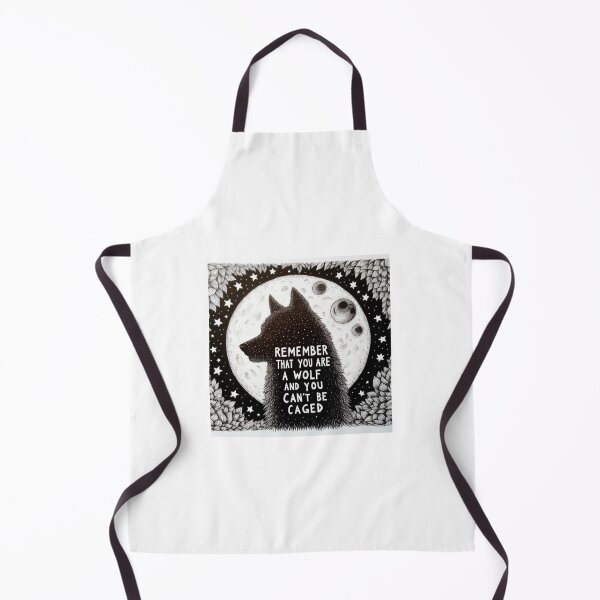 Item preview, Remember that you are a wolf. And you can't be caged. - Sarah J. Maas, A Court of Wings and Ruin designed and sold by Cintia Sanz Alonso.