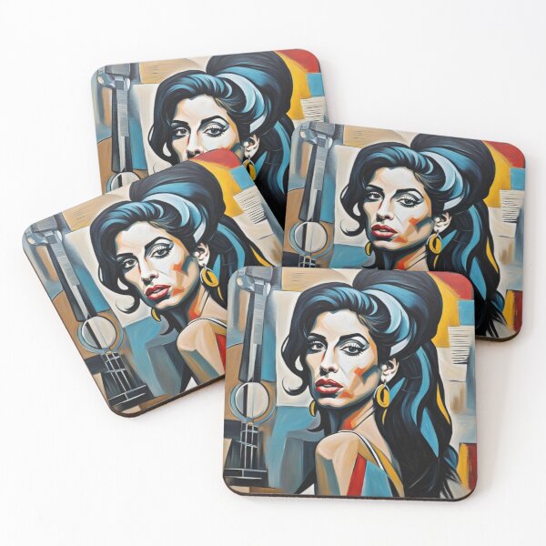 Item preview, Amy Winehouse abstract art picture designed and sold by JackFreestone.