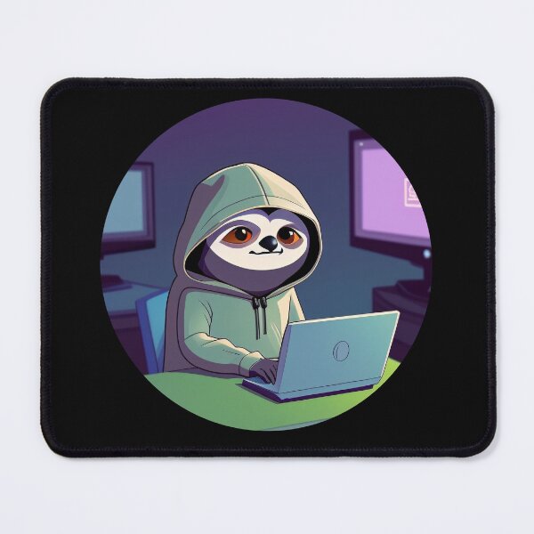 Item preview, Programmer sloth designed and sold by traum-shirts.