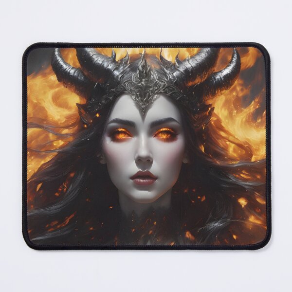 Item preview, Inferno, dark goddess of Hell designed and sold by Spooky Witch Dream.