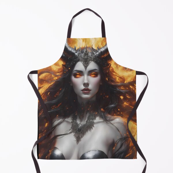 Item preview, Inferno, dark goddess of Hell designed and sold by Spooky Witch Dream.