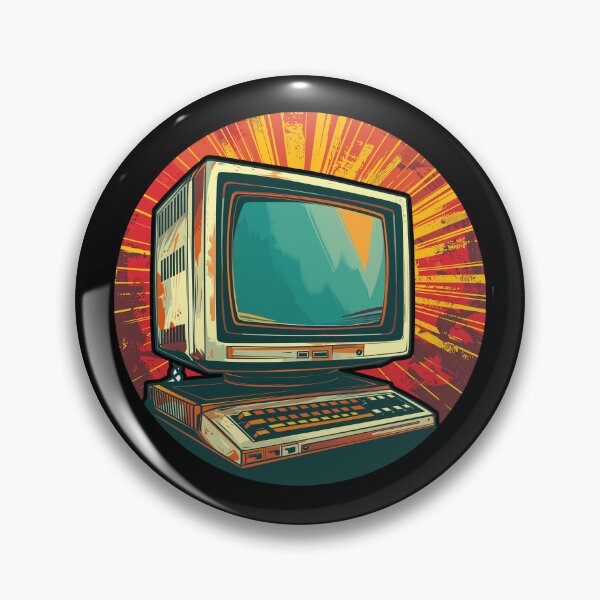 Item preview, Retro PC sticker art designed and sold by BLACKJAZ.