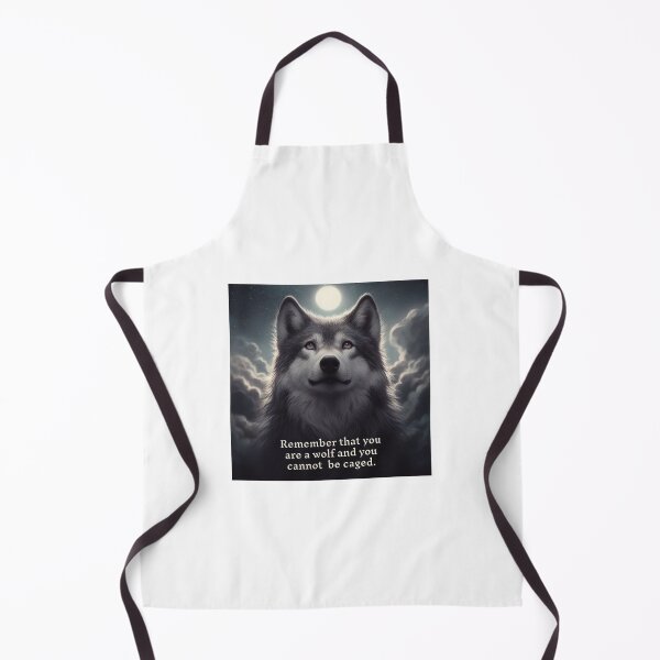 Item preview, Remember that you are a wolf. And you can't be caged. - Sarah J. Maas, A Court of Wings and Ruin designed and sold by Cintia Sanz Alonso.