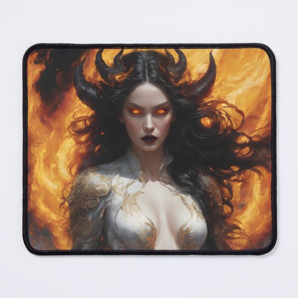 Item preview, Inferno, dark goddess of Hell designed and sold by Spooky Witch Dream.