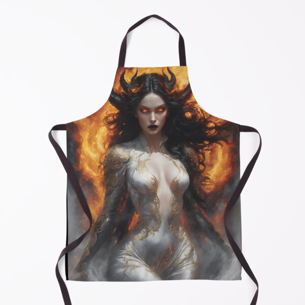 Item preview, Inferno, dark goddess of Hell designed and sold by Spooky Witch Dream.