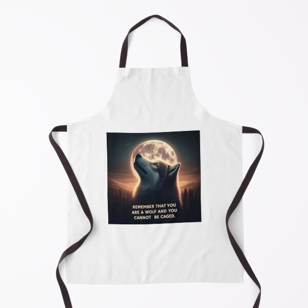 Item preview, Remember that you are a wolf. And you can't be caged. - Sarah J. Maas, A Court of Wings and Ruin designed and sold by Cintia Sanz Alonso.