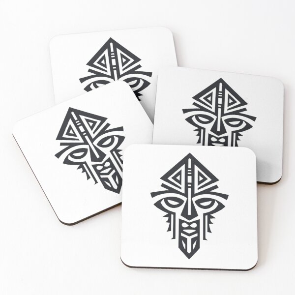 Item preview, Tribal Design Mask Black and White designed and sold by VivaVibeStyle.