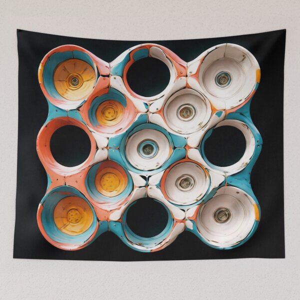 Item preview, Futuristic pattern Eight designed and sold by ItoshiStudio.