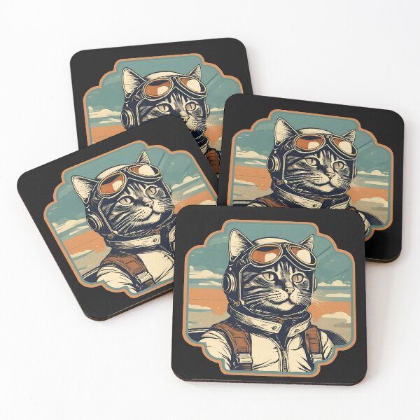 Item preview, Pilot Cat designed and sold by Eolithic.