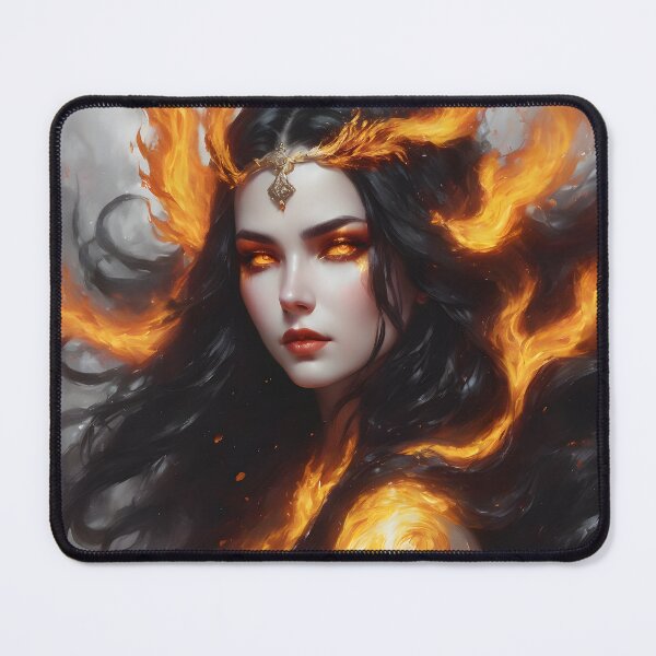 Item preview, Inferno, dark goddess of Hell designed and sold by Spooky Witch Dream.