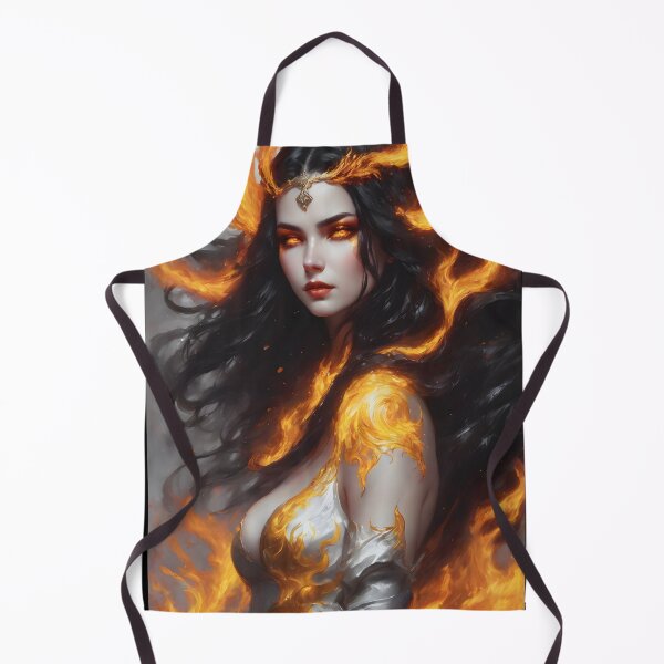 Item preview, Inferno, dark goddess of Hell designed and sold by Spooky Witch Dream.