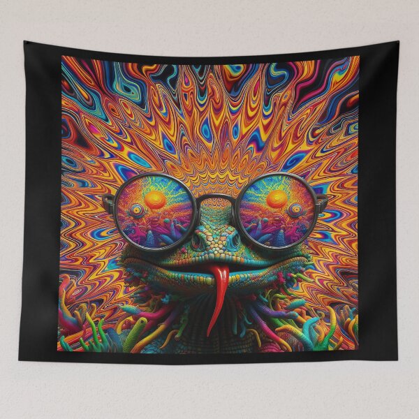 Item preview, Galactic Lizard Essence Harmony Haven designed and sold by Daniel Dudgeon.