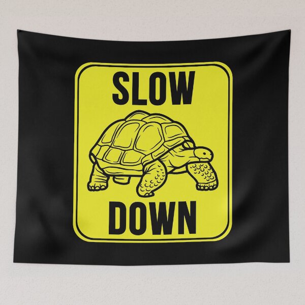 Item preview, Slow Down designed and sold by MarkMySign.