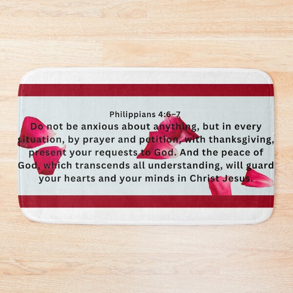 Item preview, Philippians 4:6-7 designed and sold by Cuteenhle.