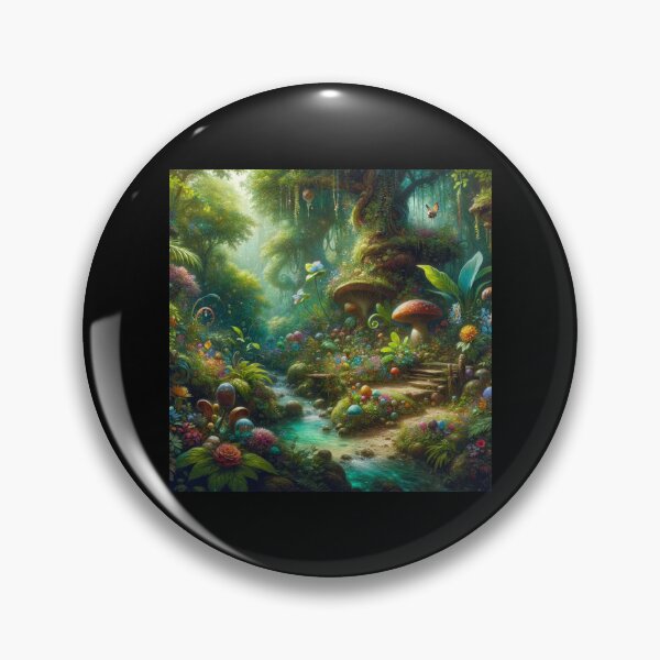 Item preview, Enchanted Forest Garden designed and sold by BestArtByArvind.