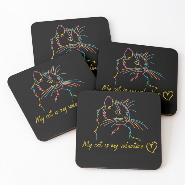 Item preview,  My cat is my valentine designed and sold by Creativedsigna.