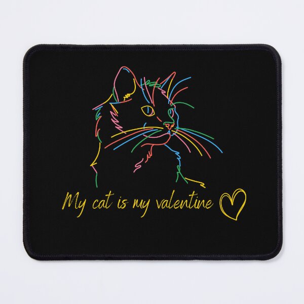 Item preview,  My cat is my valentine designed and sold by Creativedsigna.